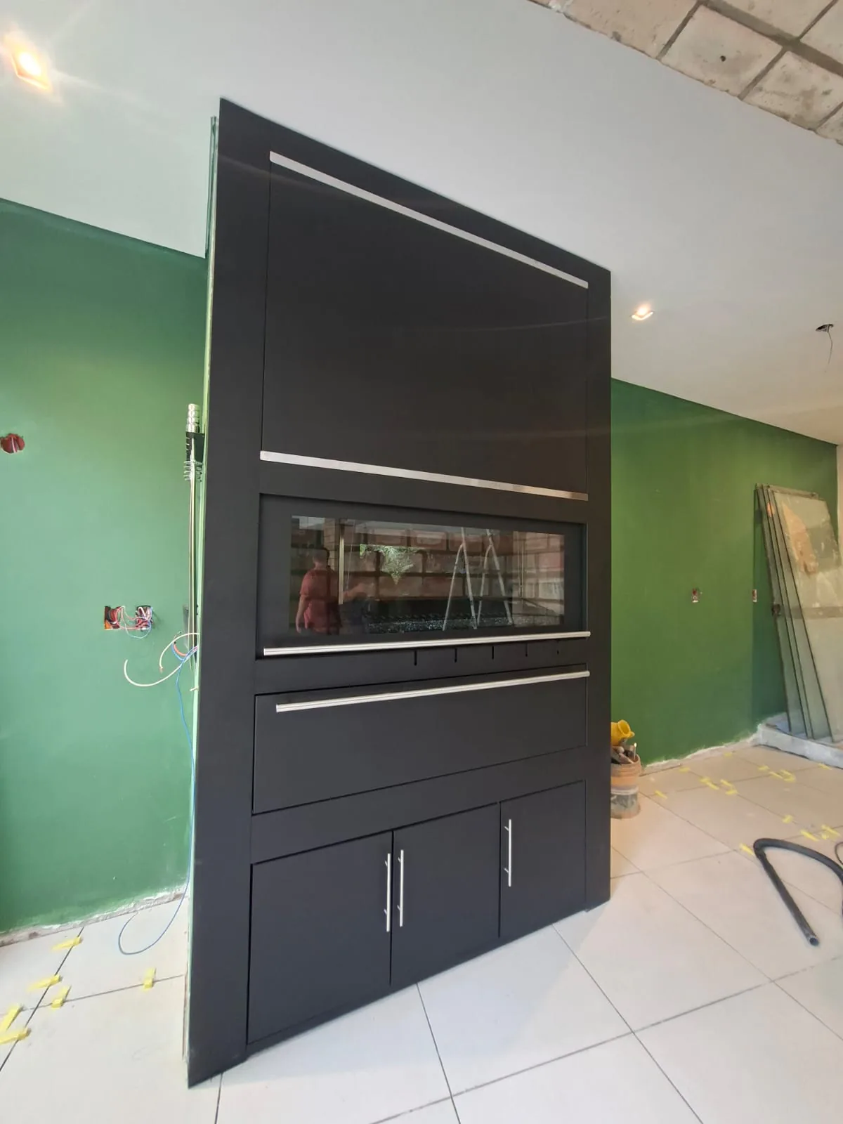 Proyecto residencial con Guillotina Premium integrada al quincho